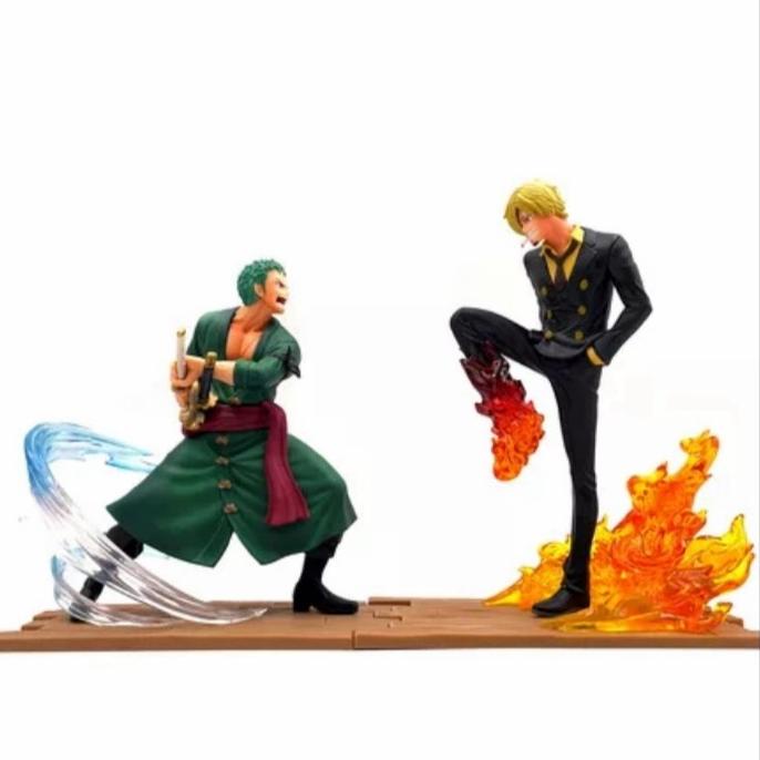 One Piece Log Selection Battle Sanji Roronoa Zoro KWS Figure Shopee