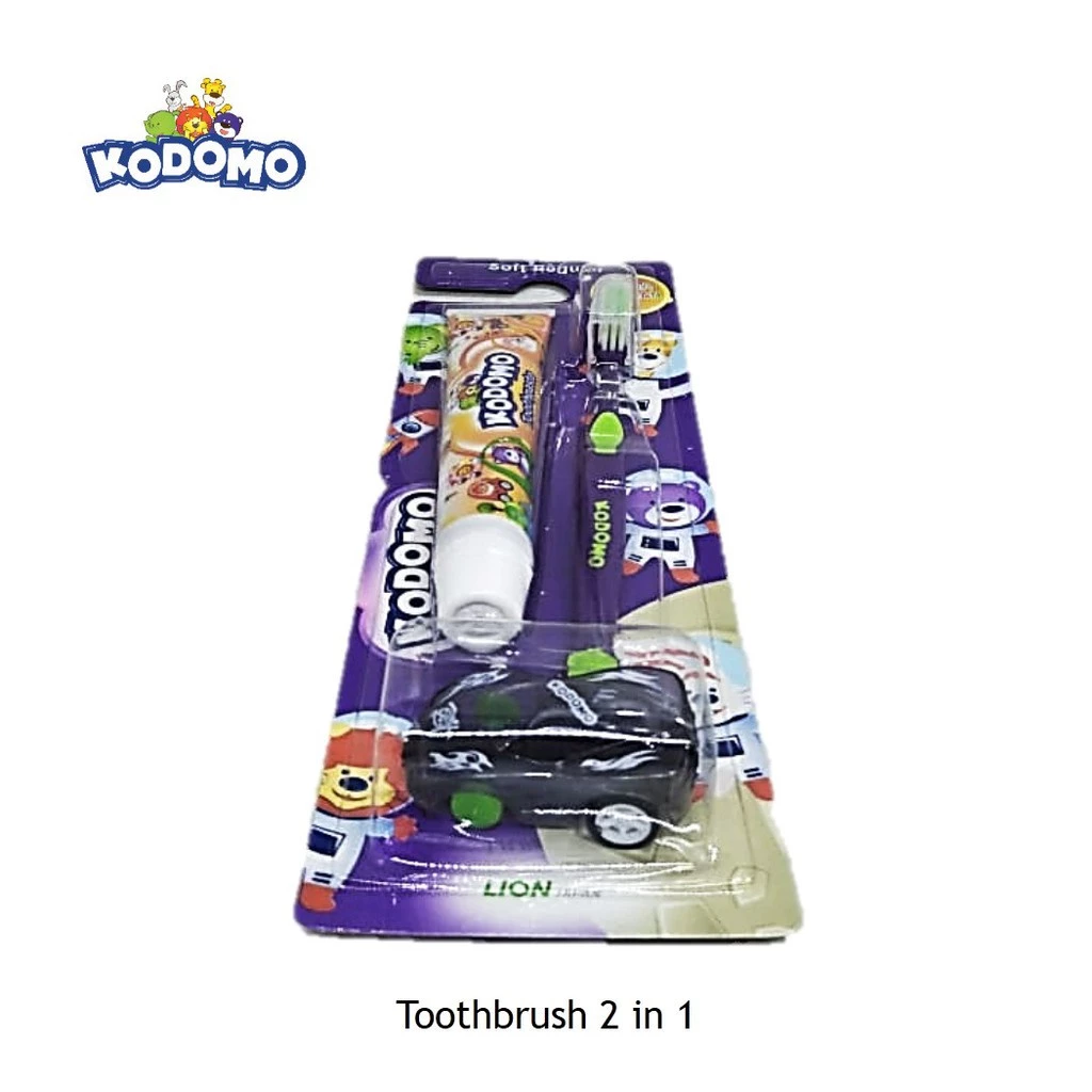 Kodomo Sikat Gigi Reguler 2 In 1 - Gambar 3