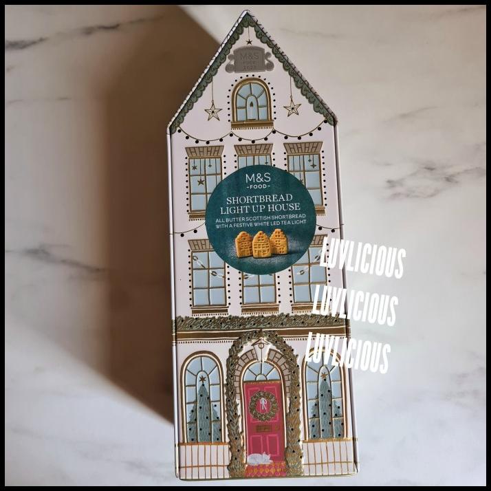 M&S Shortbread Light Up House 230g Marks and Spencer