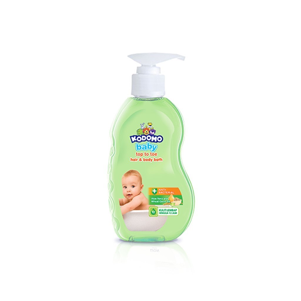 Kodomo Top To Toe Wash Pump 400 mL - Gambar 3