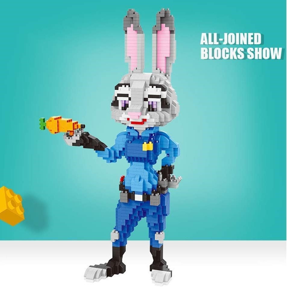Meng Dong Li Zootopia Judy LEGO Figure 588 Blocks Building Blocks Toy ...