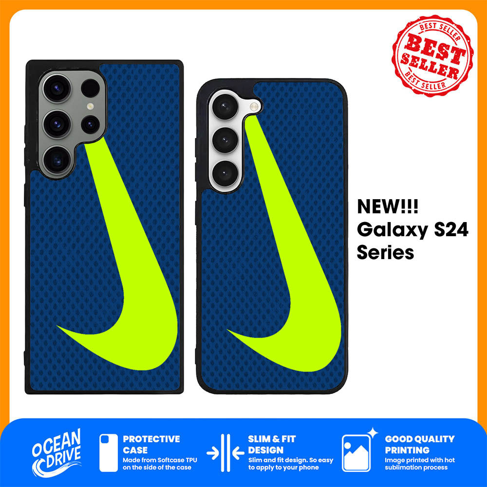 Case Casing Samsung Galaxy S25 S24 S23 S22 S21 Ultra Plus FE 5G Nike ...