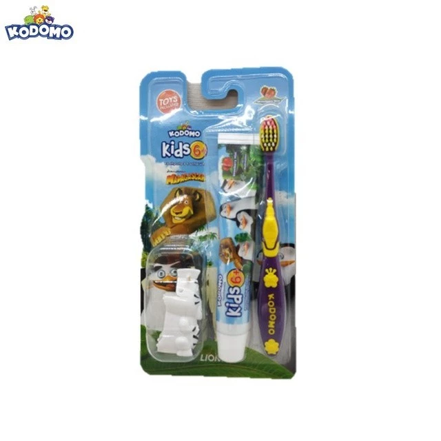 Kodomo Kids Sikat Gigi Strawberry Mint Koukou 2 In 1 - Gambar 4