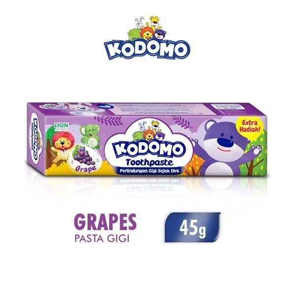Kodomo Pasta Gigi Grape Tube 45 gr