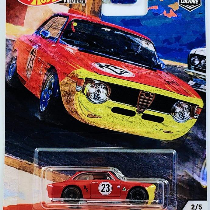 Hot Wheels Premium Door Slammers Alfa Romeo Giulia Sprint GTA Banrubber ...