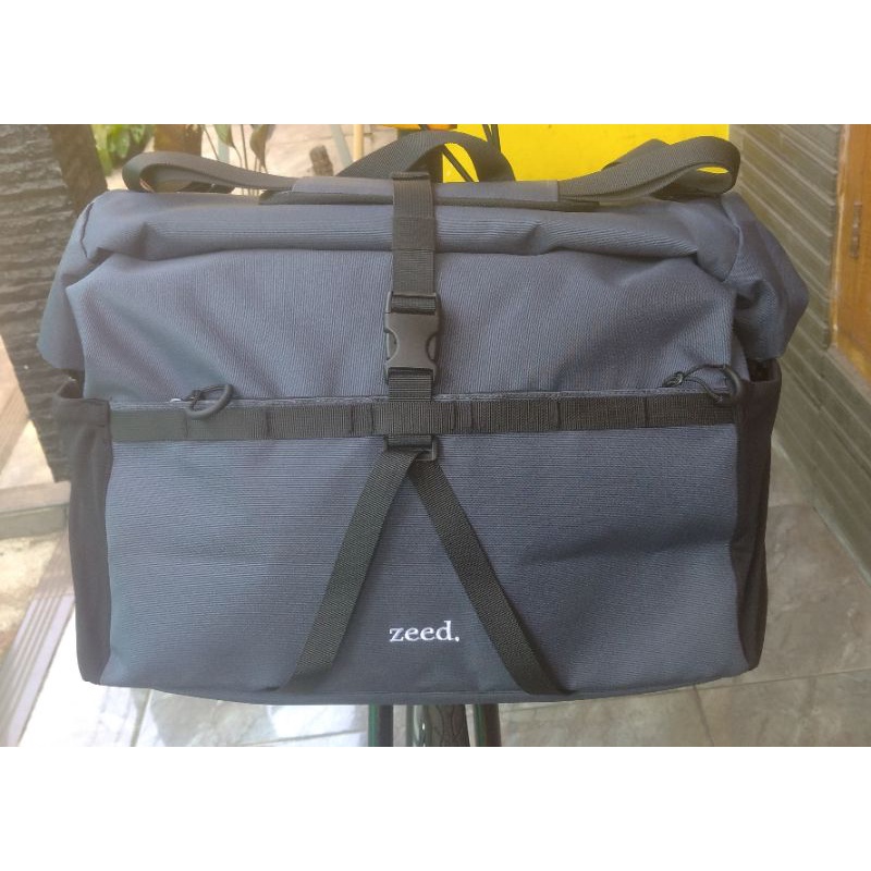 zeed front block bag