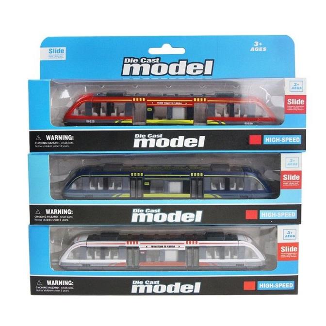 Twh Toy TRAIN MRT LRT Fast TRAIN Miniature DIECAST