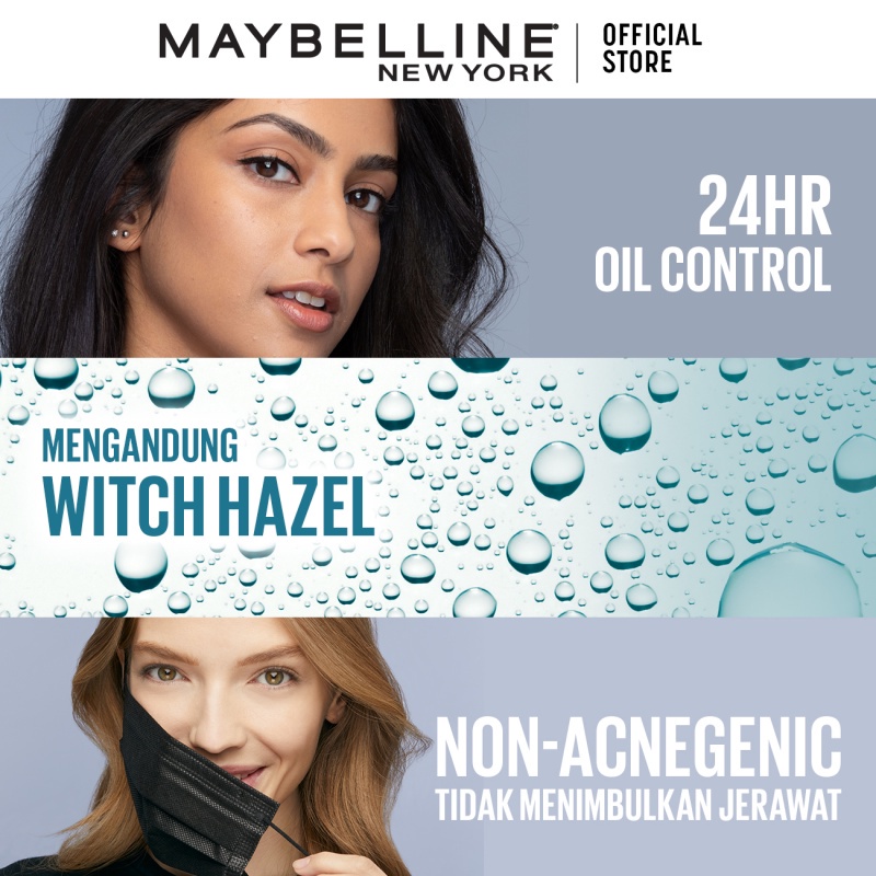MAYBELLINE OFFICIAL Fit Me Setting Spray Make Up - 60ml (Makeup tahan hingga 24 jam dan tidak menimbulkan jerawat, walau pakai makeup dan masker seharian) - Gambar 2
