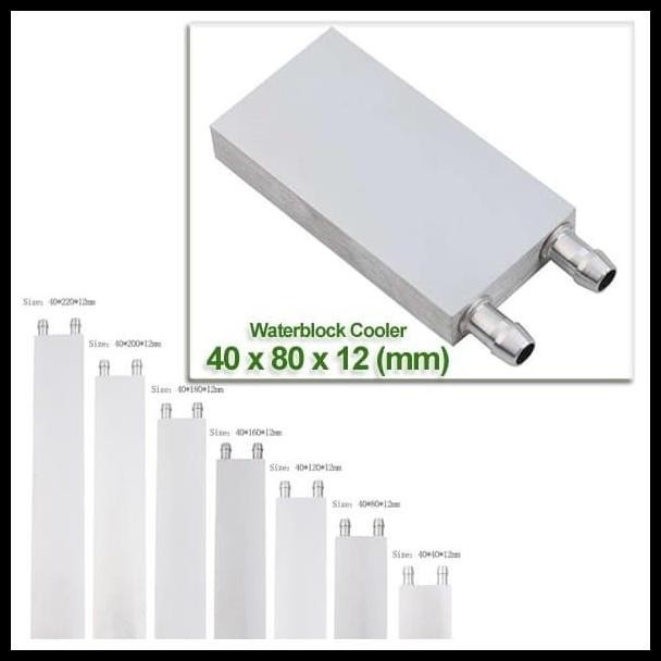 Free Shipping WATERBLOCK COOLER, 40X80X12 MM, WATER COOLING BLOCK ...