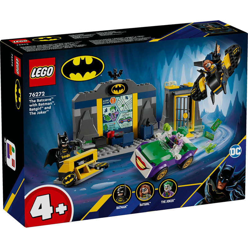 LEGO Super Heroes 76272 The Batcave with Batman, Batgirl and The Joker (184 Pieces), Building Block, Toys, Bricks - Gambar 2