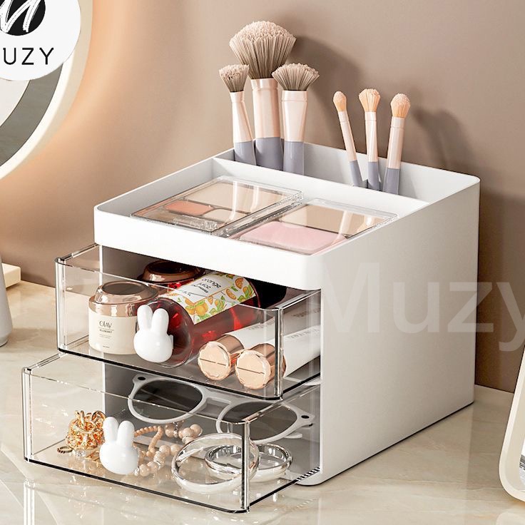 Ttv New!! Cosmetic Shelf Drawer Tier Drawer Stacking Shelf Mini ...