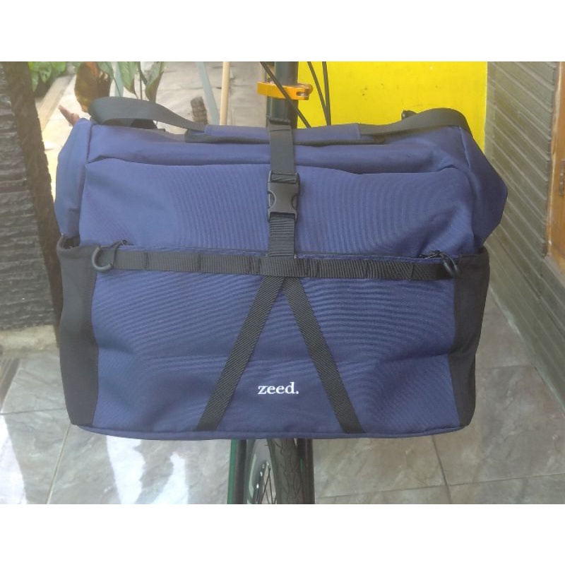 zeed front block bag