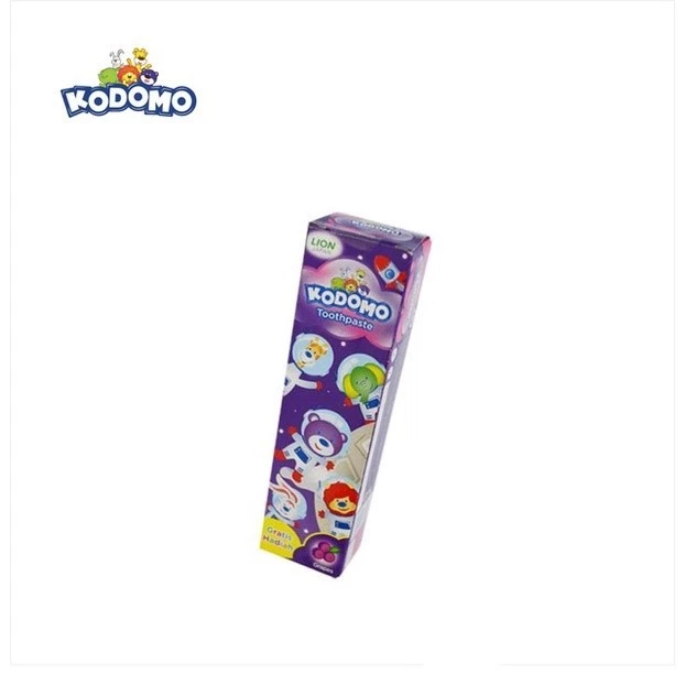 Kodomo Pasta Gigi Grape Tube 45 gr - Gambar 3