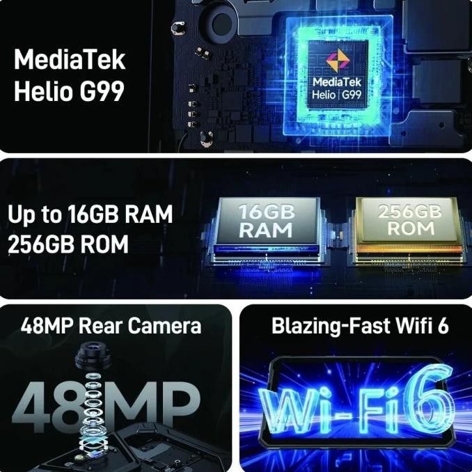 Ulefone Armor Pad 2 Tablet Rugged 4G 11 inch 16GB 256GB IP68/IP169K - Gambar 2