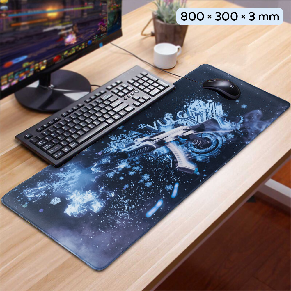 Gaming Mouse Pad XL Desk Mat AK47 CSGO Theme 800x300x3mm - K-38 Kimsnot ...