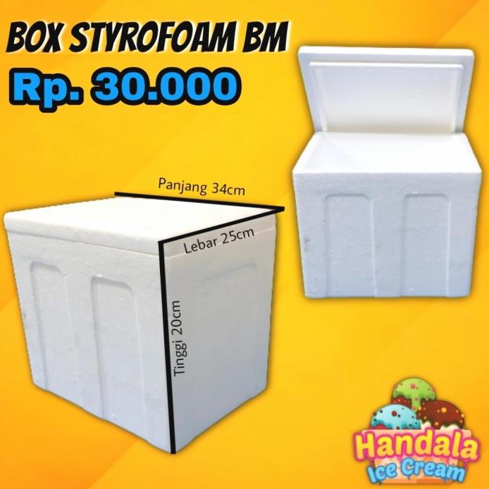 New Product Styrofoam Box Bm Cork Styrofoam Cooler Box Special Gojek