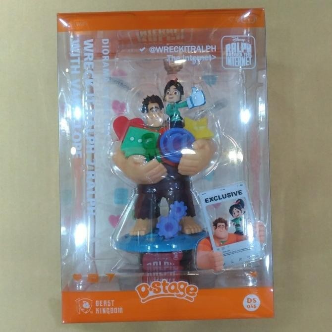 Beast KINGDOM DIORAMA Stage 56 Wreck It Ralph 2 With DIORAMA | Shopee ...