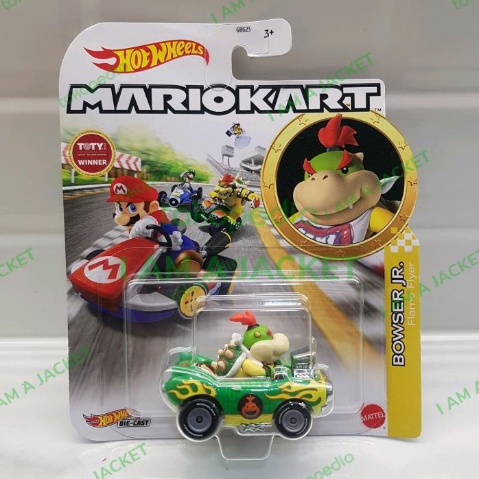 Hot Wheels Mario Kart Bowser Jr Flame Flyer Hotwheels Mariokart Original Warranty Shopee 9126