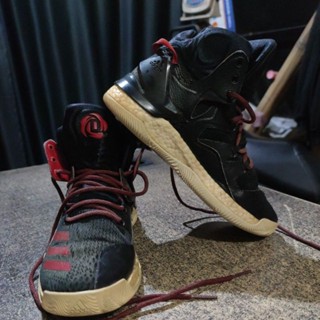 Adidas d rose outlet 7 black and red