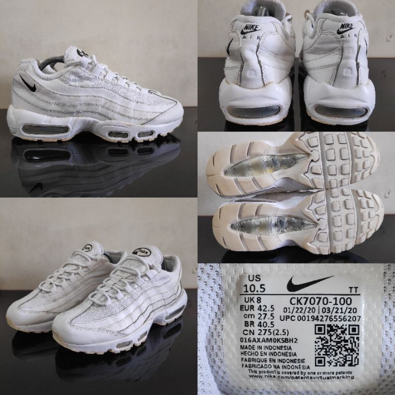 Nike air hot sale 95 tt