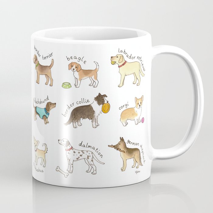 Dog breed coffee mugs best sale