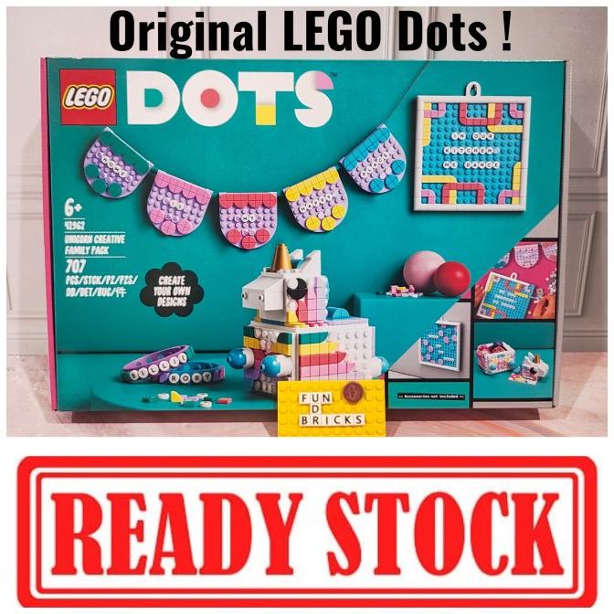 Lego dots family pack creativo unicorno 41962