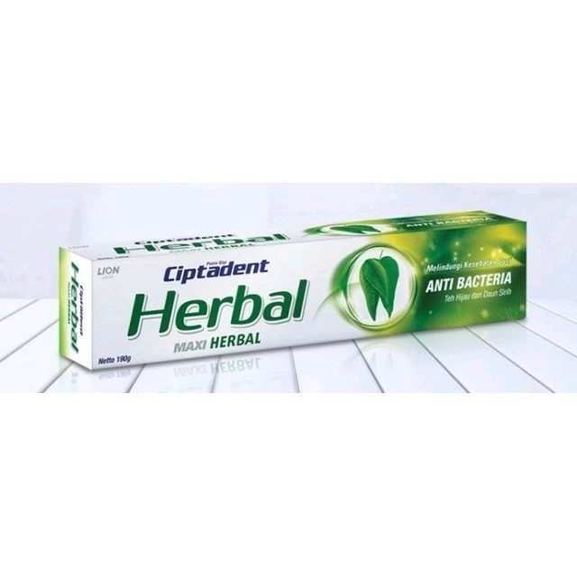 Ciptadent Pasta Gigi Maxi Herbal Tube 190 gr - Gambar 3