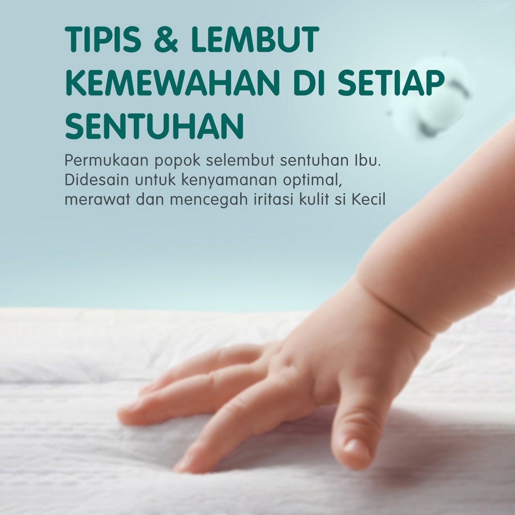 [2 PACK] MAKUKU SAP Diapers Comfort Fit Tape/Pants NB/S/M/L/XL/XXL Popok Bayi Anti Gumpal Extra Dry - Gambar 4