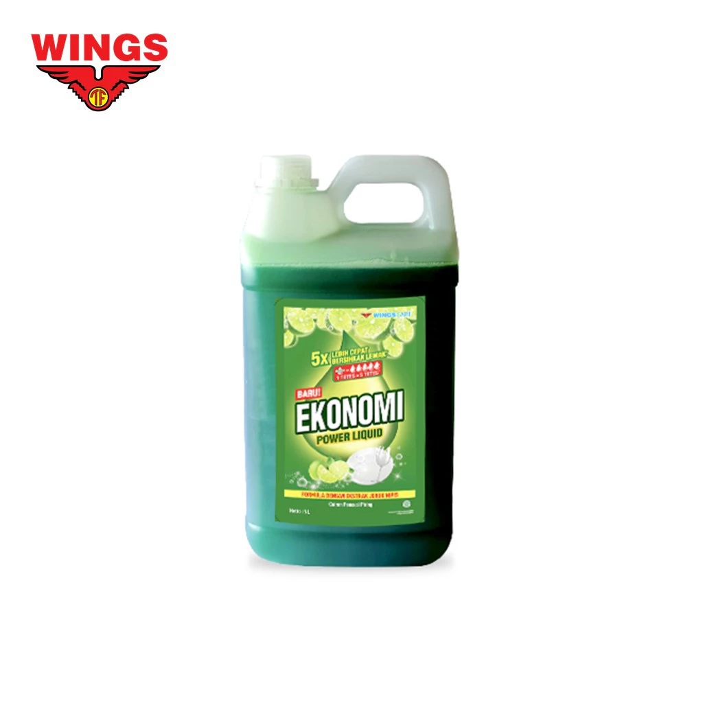 Ekonomi Sabun Cuci Piring Jeruk Nipis Jerigen 5 Liter - Gambar 3