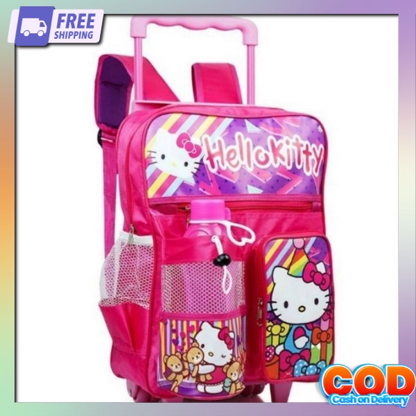 Girl school sale bag trolley