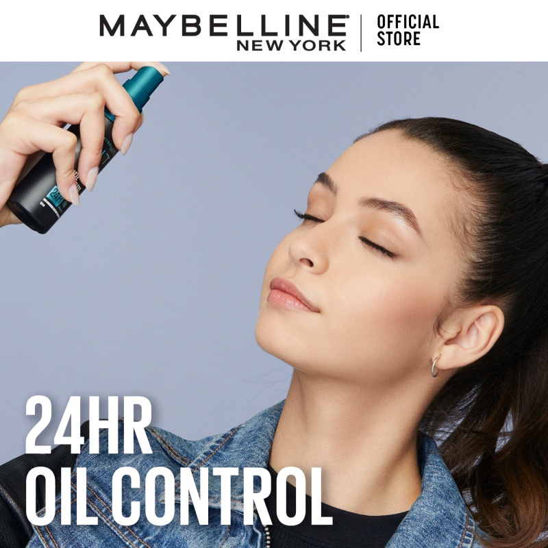 MAYBELLINE OFFICIAL Fit Me Setting Spray Make Up - 60ml (Makeup tahan hingga 24 jam dan tidak menimbulkan jerawat, walau pakai makeup dan masker seharian) - Gambar 4