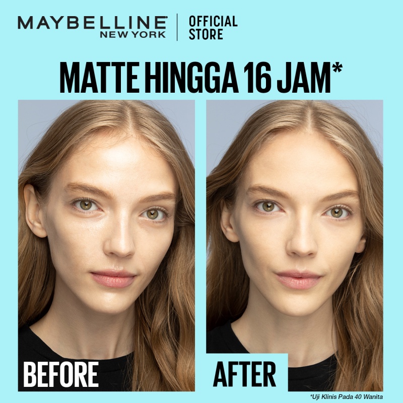 MAYBELLINE OFFICIAL Fit Me Matte + Poreless Primer Make Up - 30ml (Primer Wajah Untuk Hasil Matte Hingga 16 Jam) - Gambar 3