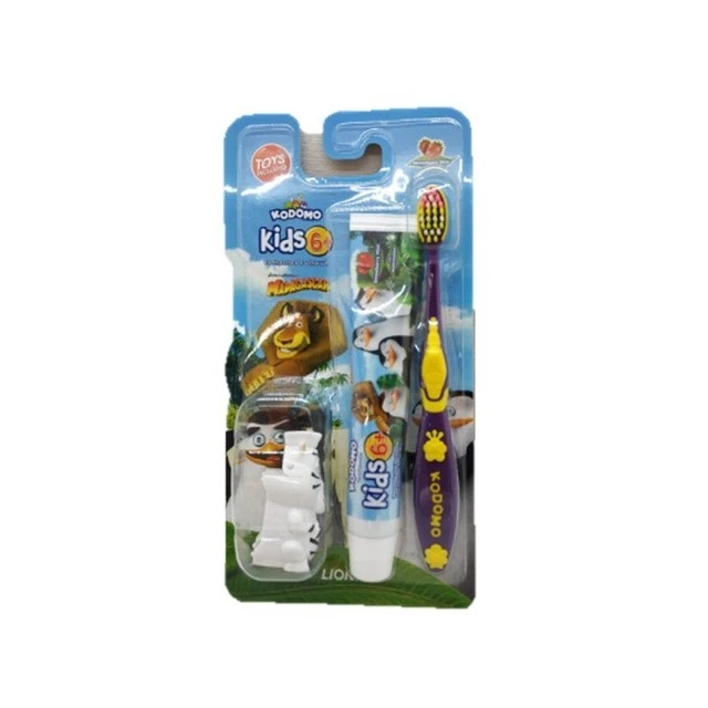 Kodomo Kids Sikat Gigi Strawberry Mint Koukou 2 In 1 - Gambar 2