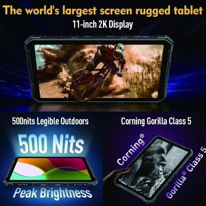 Ulefone Armor Pad 2 Tablet Rugged 4G 11 inch 16GB 256GB IP68/IP169K - Gambar 4
