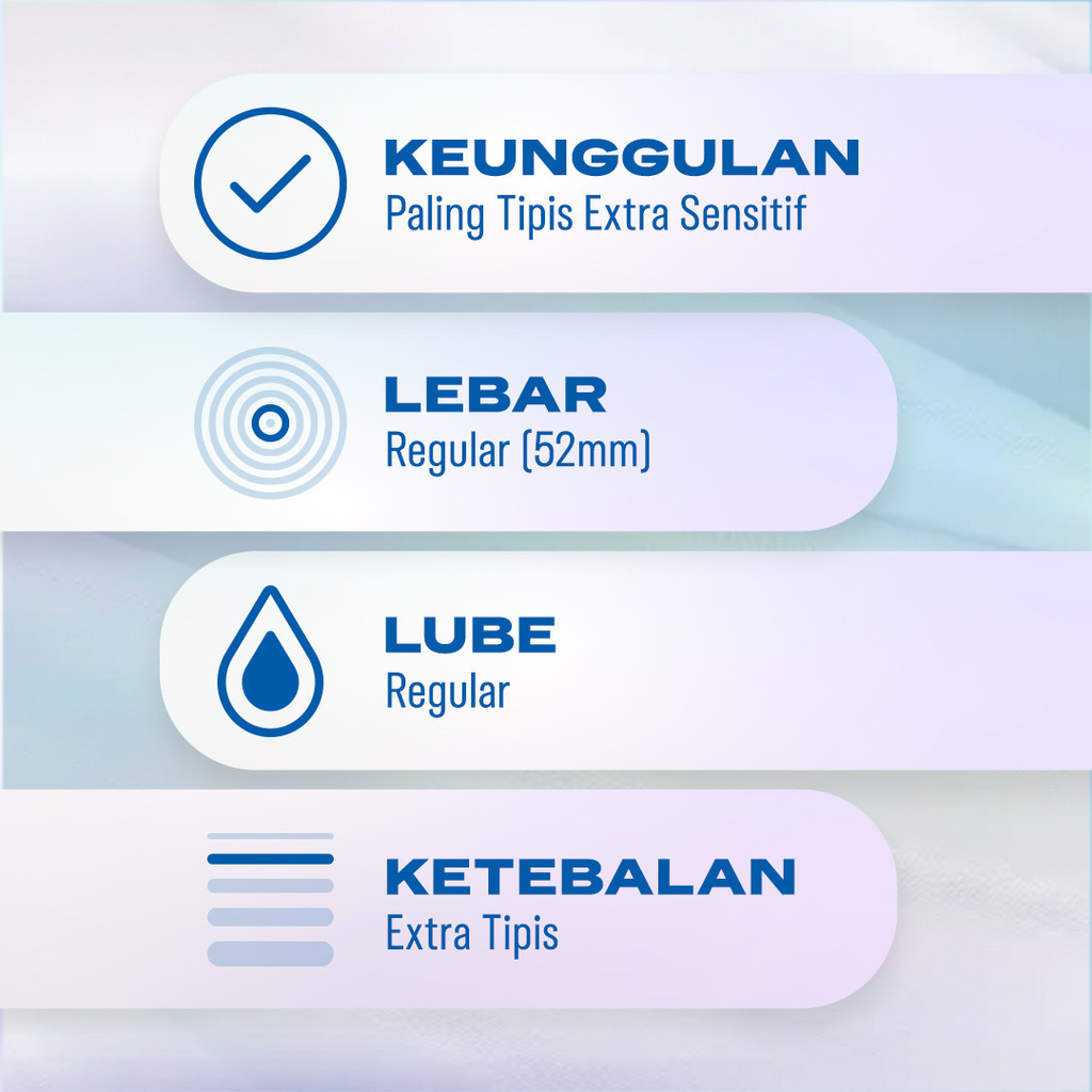 Durex Invisible 2s + Lube Playfeel Lubricant 50ml - Kondom Tipis dan Lubrikan Bersensasi - Gambar 4