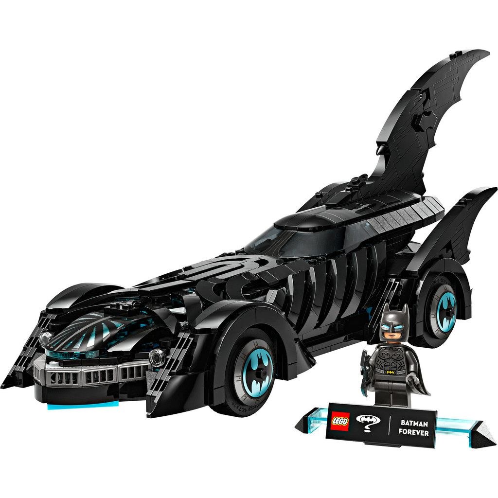 LEGO Super Heroes 76304 Batman Forever Batmobile (909 Pieces), Building Block, Toys, Bricks - Gambar 2