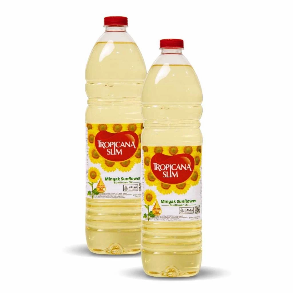 Twin Pack - Tropicana Slim Minyak Sunflower 946ml - Minyak Baik 100% Pure Sunflower Oil - Gambar 3