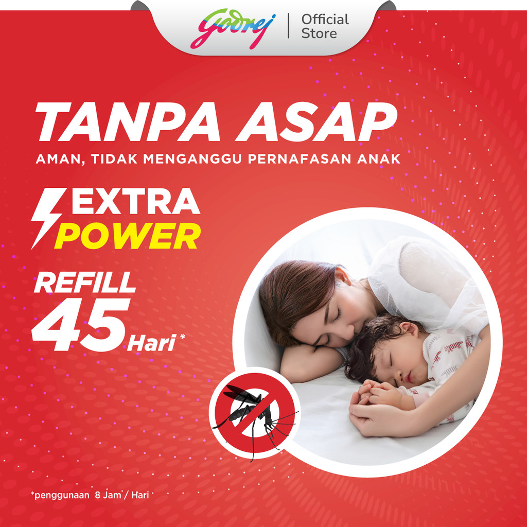Hit Good Knight Non Stop Refill Classic 45 Hari x5- Refill Obat Nyamuk Elektrik - Bunuh Nyamuk Penyebab Demam Berdarah (DBD) - Gambar 4