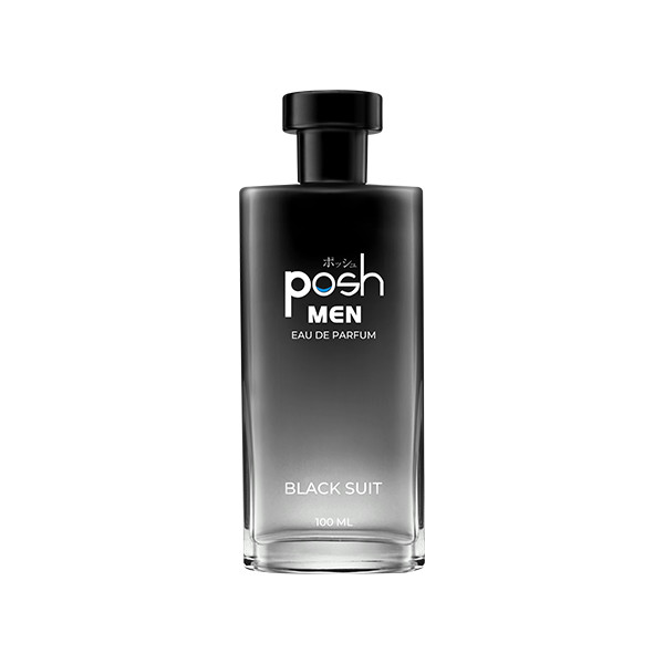 Posh Men Eau de Toilette Black Suit Parfum Pria EDP 100 ml x2 - Gambar 3