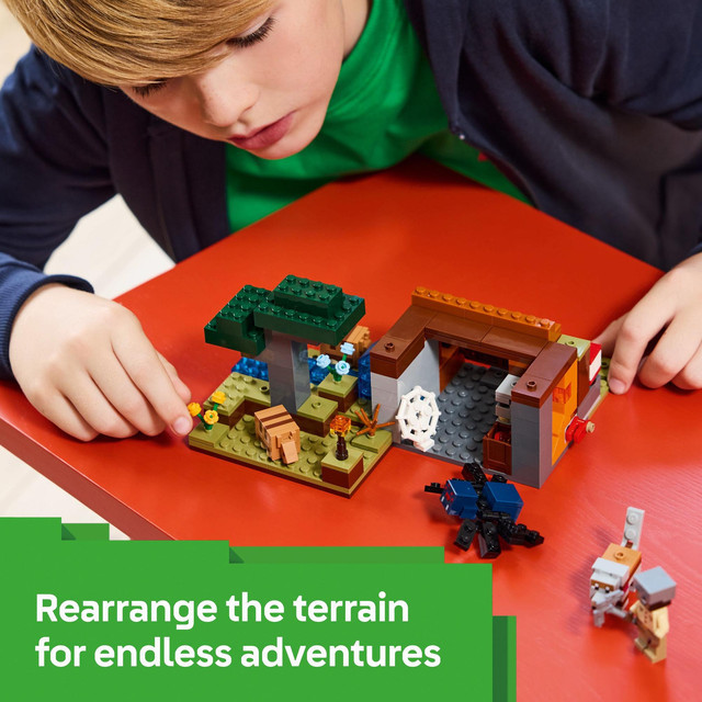 LEGO Minecraft 21269 The Armadillo Mine Expedition (247 Pieces), Building Block, Toys, Bricks - Gambar 4