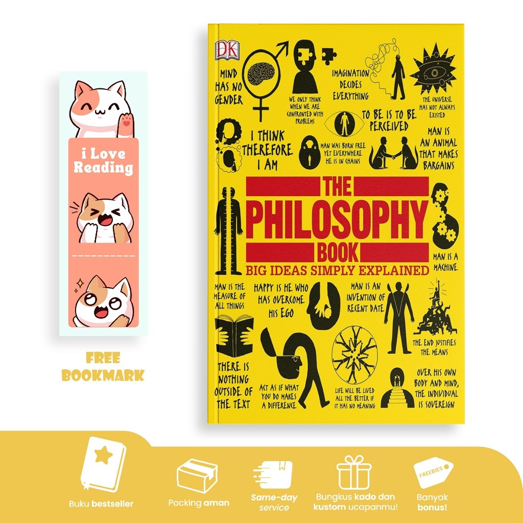 The Philosophy Book: Big Ideas Simply Explained (English) | Shopee ...