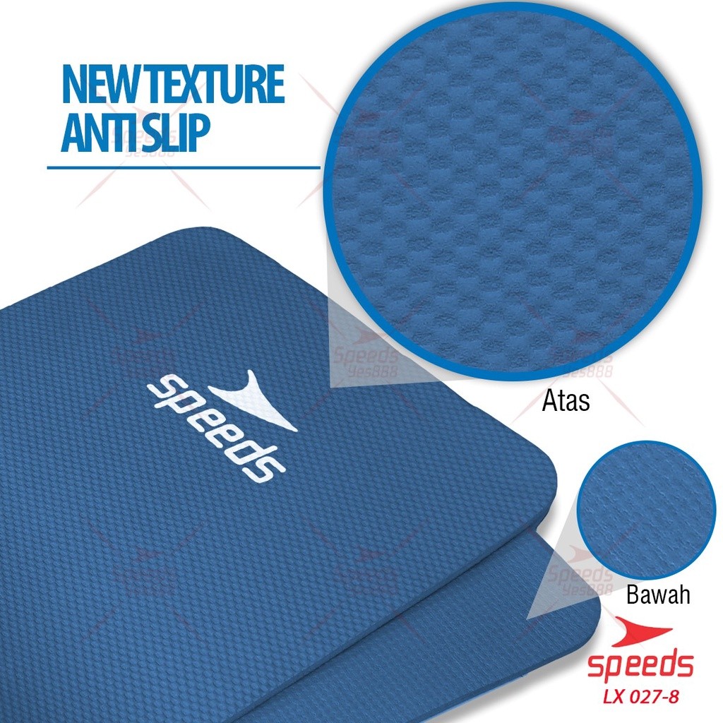 Speeds Matras Yoga 10mm SNI Anti Slip Free Bag - Gambar 4
