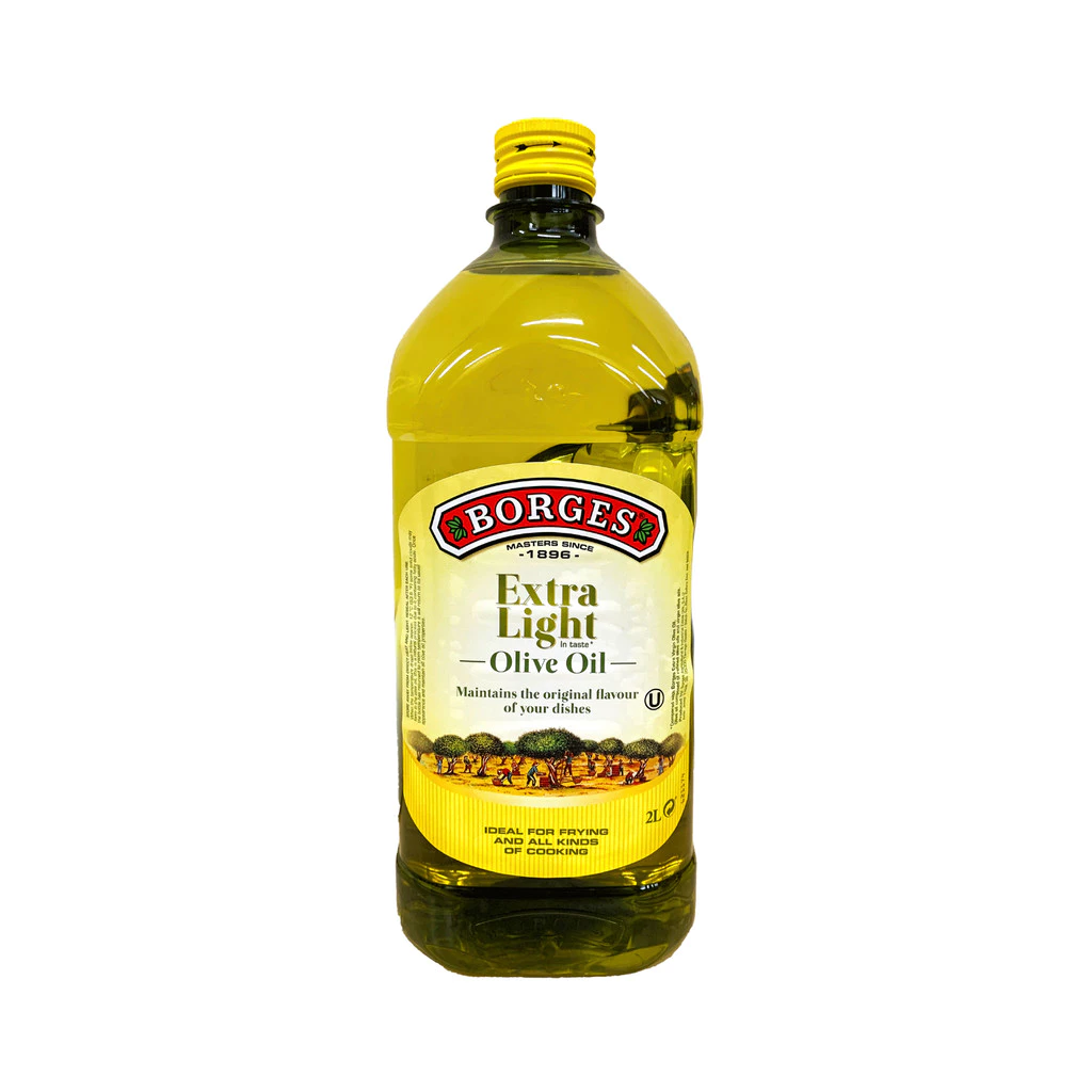 Borges Extra Light Olive Oil 2L - Gambar 2