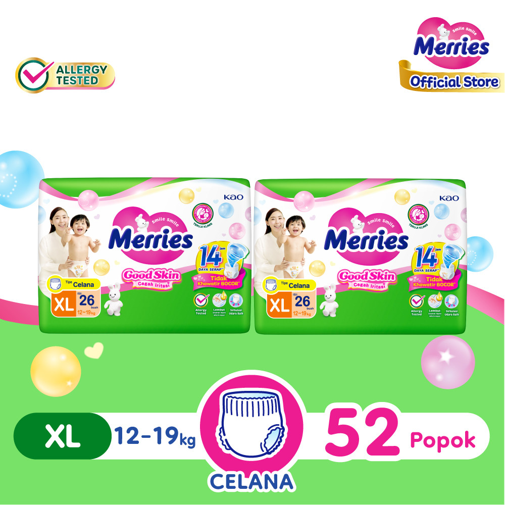 Merries Pants Good Skin XL 26 x2