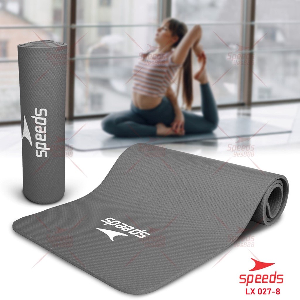 Speeds Matras Yoga 10mm SNI Anti Slip Free Bag