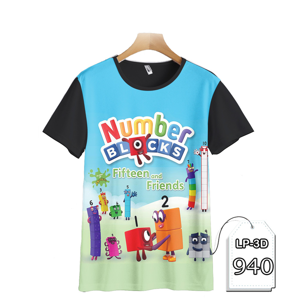 Numberblocks Clothes for Children and Adults Cartoon TV Series ...