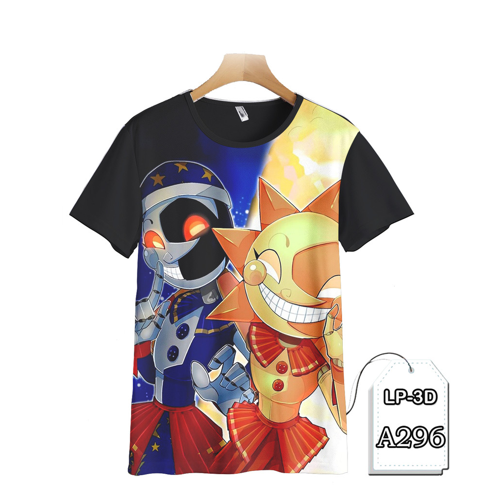 FNAF Sundrop and Moondrop Clothes for Children and Adults Horror Game ...
