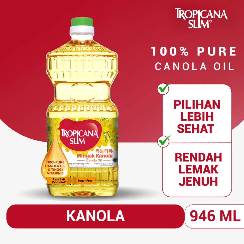 Tropicana Slim Minyak Kanola 946ml x 2 pcs - Gambar 3