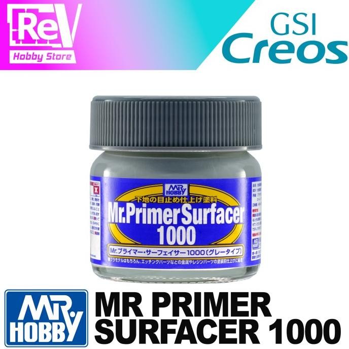 MR PRIMER SURFACER 1000 GRAY CAT PRIMER GUNDAM MODEL KIT SF287 | Shopee ...