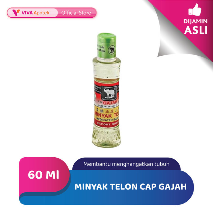Minyak Telon Cap Gajah Membantu Menghangatkan Tubuh (60 ml)